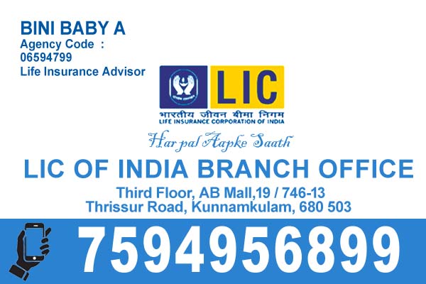 LIC AGENT BINI BABY